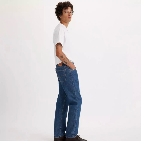 HOST PICK! ICONIC LEVIS 501 JEANS DARK STONE WASH - Picture 3 of 10